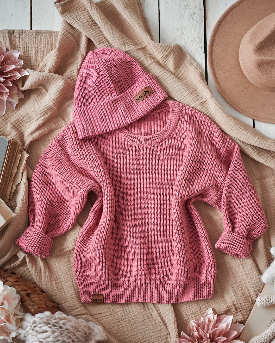 Čepice "Must Have Hipster" Pivoňka