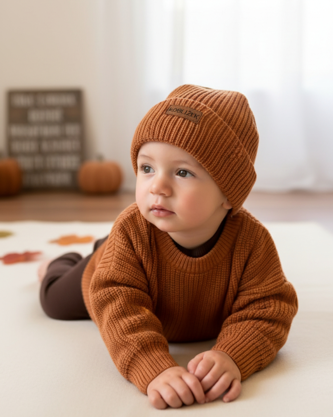 Svetr "Must Have Hipster" Skořice