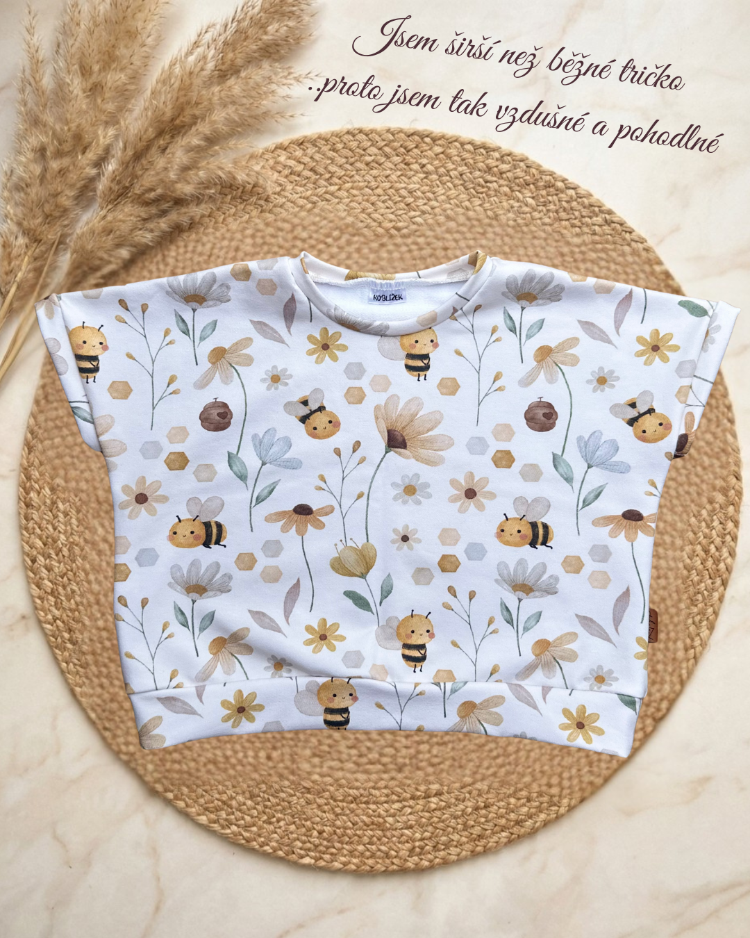 Triko "SummerVibe" Včeličky