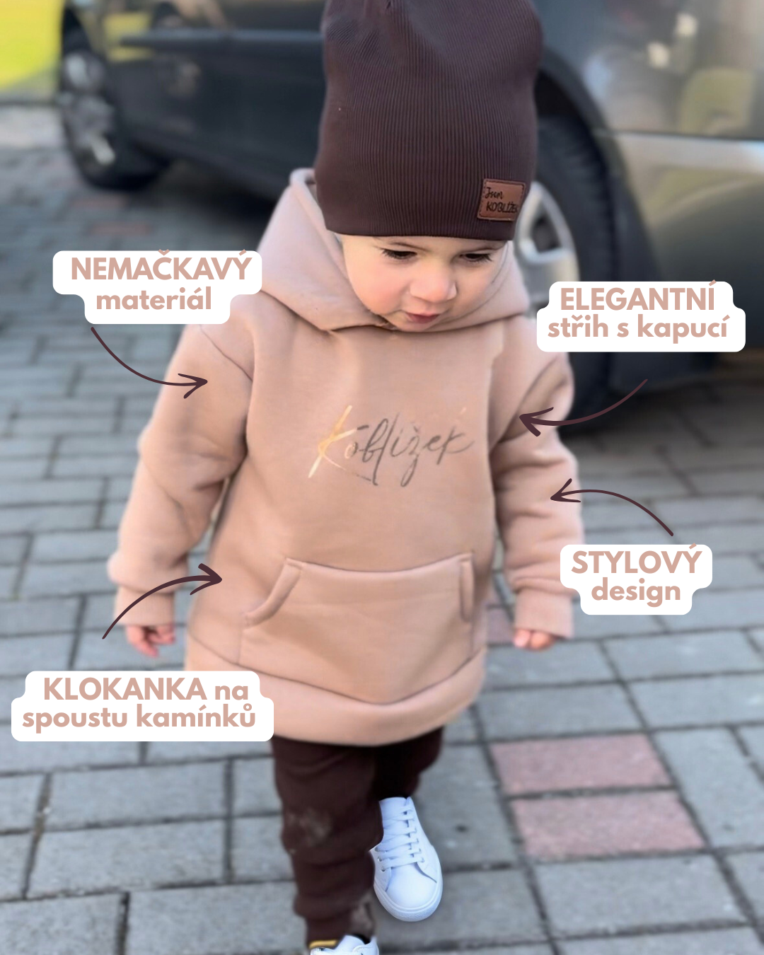 Mikina Longo Latte