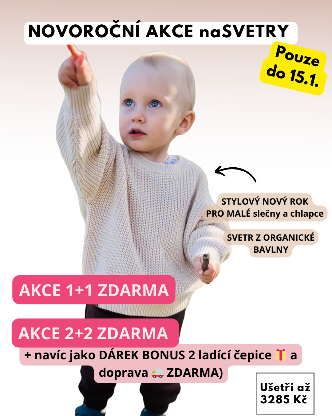 Svetr "Must Have Hipster" Smetana