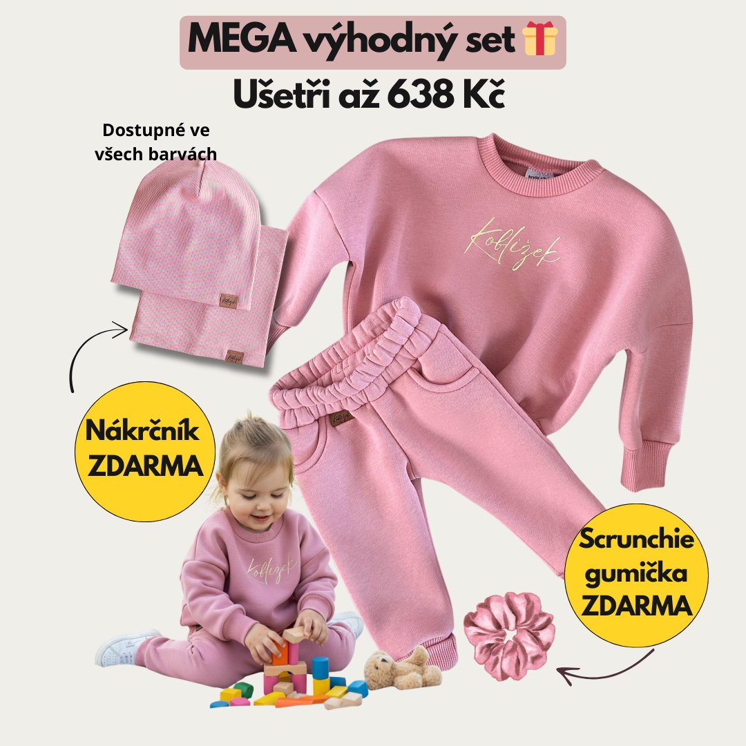 MEGA výhodný set Pudřenka Fluffy