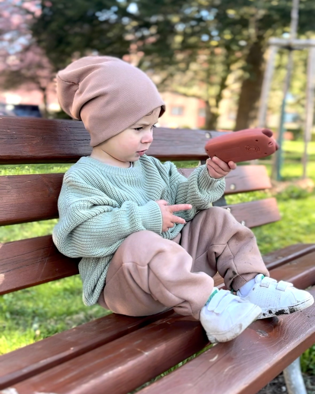 Svetr "Must Have Hipster" Pistácie